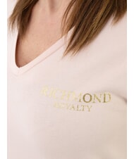 JOHN RICHMOND VATICI Stretch T-shirt powder/gold - T-shirt - 3