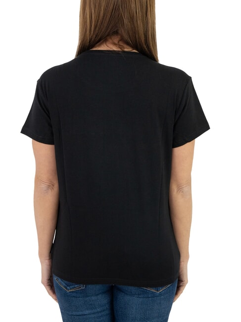 VATICI Stretch T-shirt black/silver dark - T-shirt
