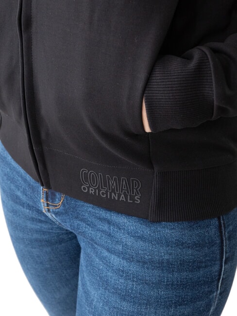 NEW TOPIC Full zip sweatshirt with pockets black - Women's Sweatshirts