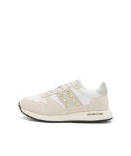 LOVE MOSCHINO DUNE 30 Sneakers with heart studs - Women&rsquo;s shoes