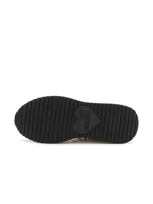 DUNE 30 Sneakers with heart studs white/silver10 - Women&rsquo;s shoes