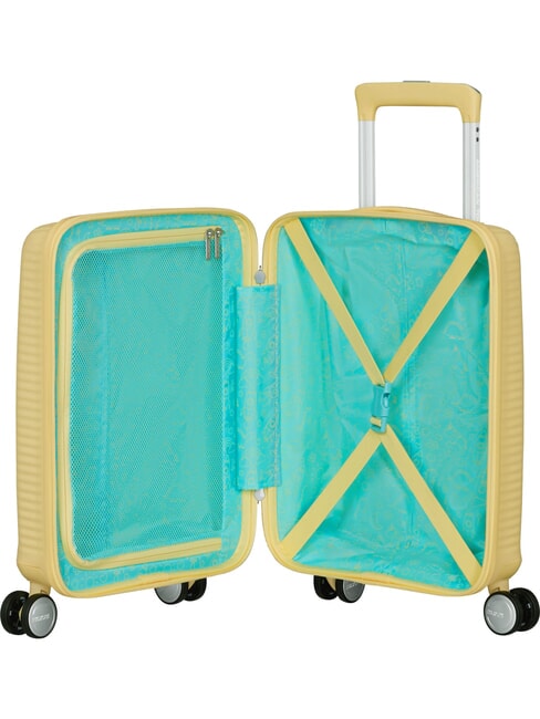 SOUNDBOX MINI Extra small carry-on luggage pastel yellow - Hand luggage