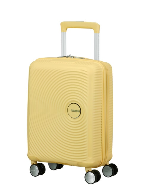 SOUNDBOX MINI Extra small carry-on luggage pastel yellow - Hand luggage