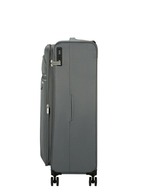 AEROSPIN Large, expandable trolley stone basalt - Semi-rigid Trolley Cases