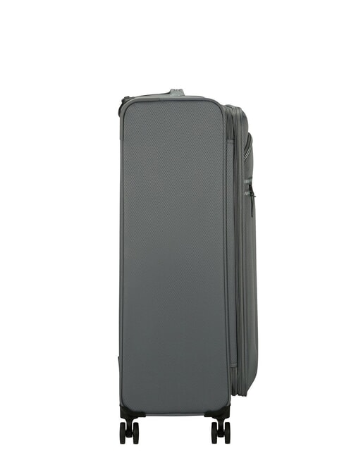 AEROSPIN Large, expandable trolley stone basalt - Semi-rigid Trolley Cases