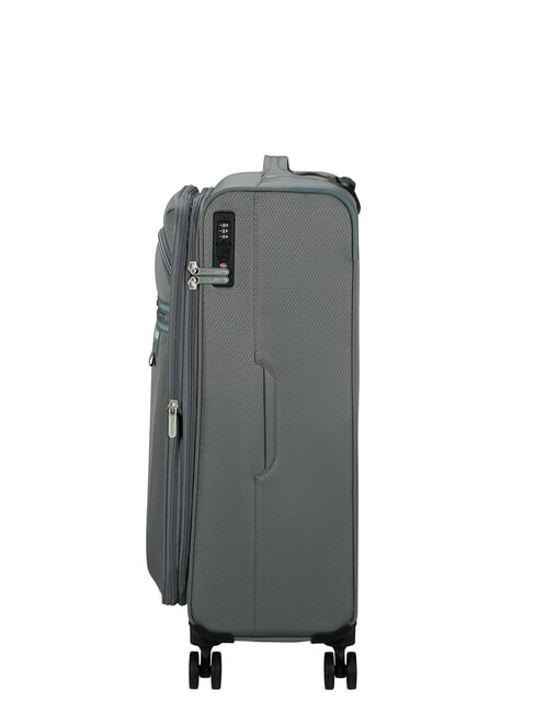 AEROSPIN  Medium Trolley, Expandable stone basalt - Semi-rigid Trolley Cases
