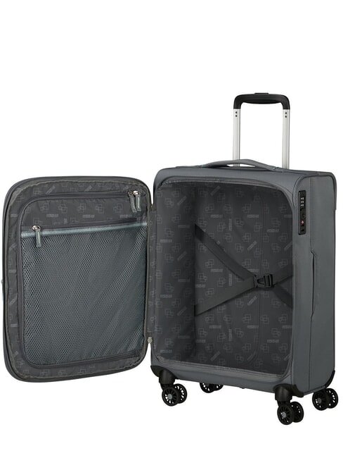 AEROSPIN Expandable Hand Luggage Trolley stone basalt - Hand luggage