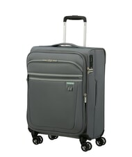 AMERICAN TOURISTER AEROSPIN Expandable Hand Luggage Trolley stone basalt - Hand luggage - 3