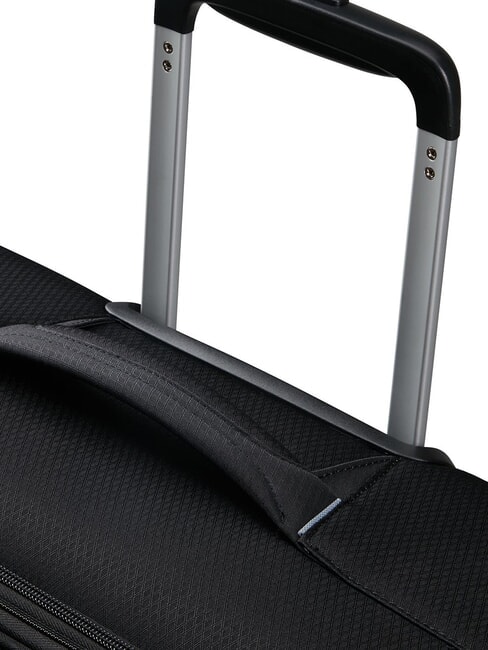 AEROSPIN  Medium Trolley, Expandable BLACK - Semi-rigid Trolley Cases