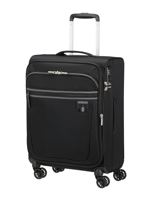 AEROSPIN Expandable Hand Luggage Trolley BLACK - Hand luggage
