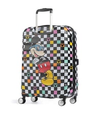 AMERICAN TOURISTER WAVEBREAKER DISNEY  Medium Trolley mickey check - Rigid Trolley Cases - 3