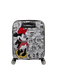 AMERICAN TOURISTER WAVEBREAKER DISNEY  Trolley Hand Luggage MINNIE COMICS - Hand luggage - 5