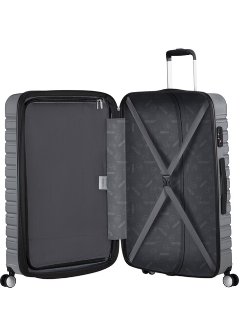 FLASHLINE Large expandable trolley skysilver - Rigid Trolley Cases