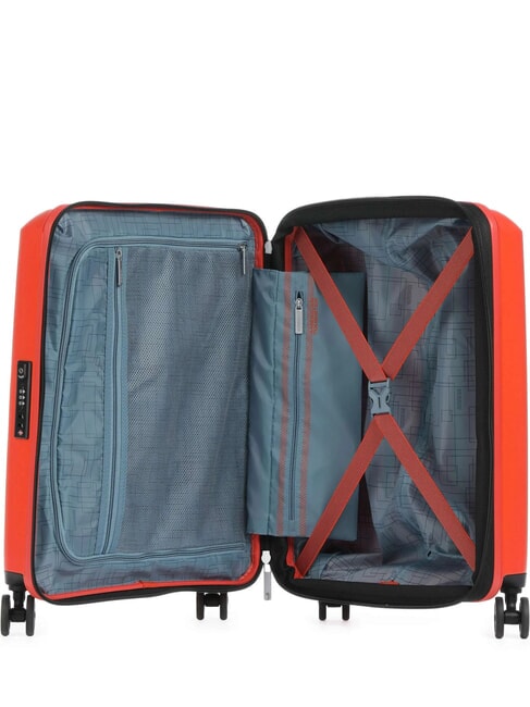 AEROSTEP Expandable hand luggage trolley BRIGHT ORANGE - Hand luggage