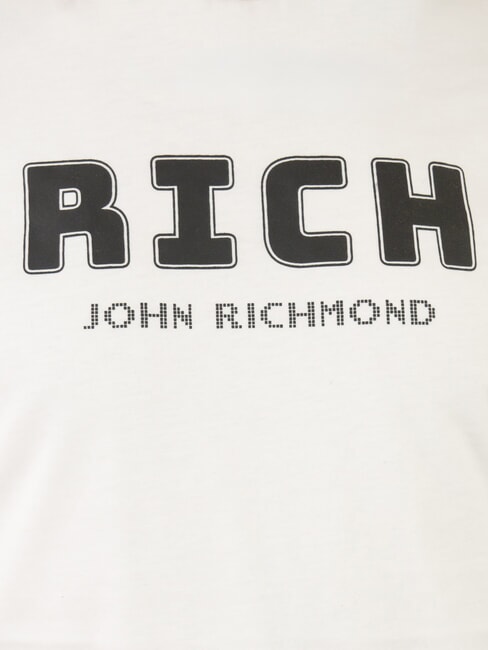 KUHSE Logo Print T-Shirt white - T-shirt