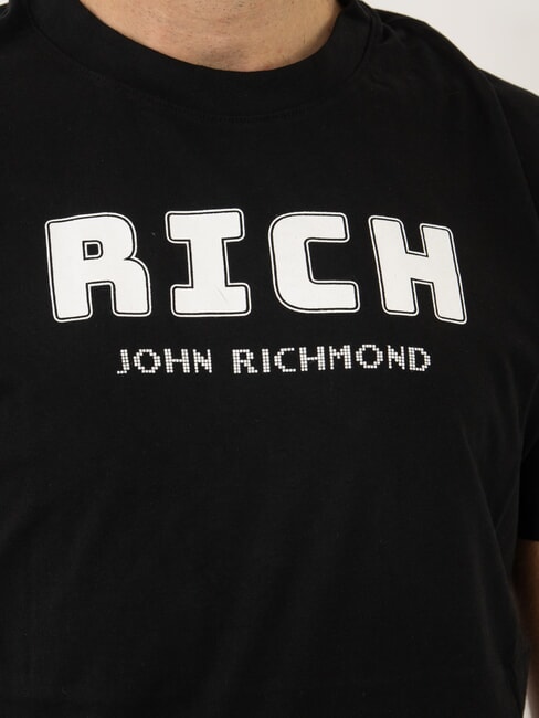 KUHSE Logo Print T-Shirt black - T-shirt