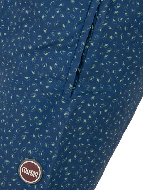 SEABORD Swimming suit dark blue leaf - Swimwear