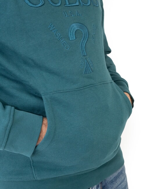 BEAU  Hoodie true teal - Sweatshirts