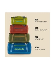 PATAGONIA BLACK HOLE 55L travel backpack bag unity fitz ink black - Duffle bags - 6