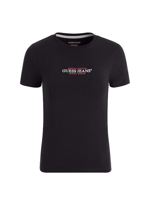 SS CN SLIM Short-sleeved T-shirt jetbla - T-shirt