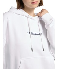 GUESS JEANS EMBRO Hoodie purwhite - Women's Sweatshirts - 3
