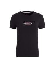 GUESS JEANS SS CN SLIM Short-sleeved T-shirt jetbla - T-shirt - 4