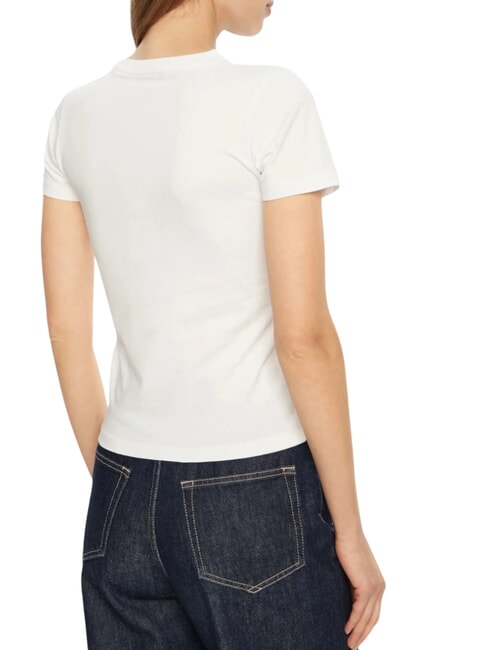 SS SLIM POCKET  Short-sleeved T-shirt purwhite - T-shirt