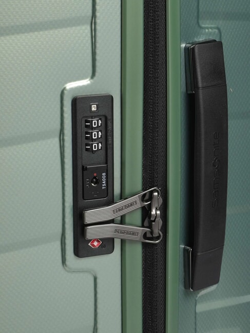 ATTRIX Extra large size trolley basil green - Rigid Trolley Cases