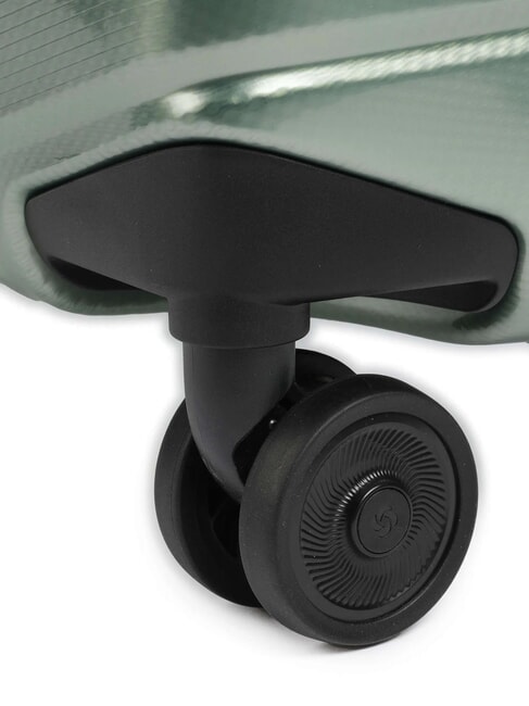 ATTRIX Extra large size trolley basil green - Rigid Trolley Cases