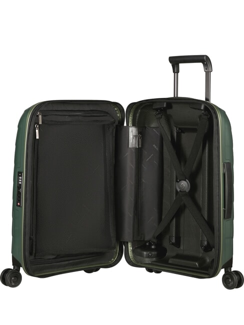ATTRIX Expandable slim cabin trolley basil green - Hand luggage