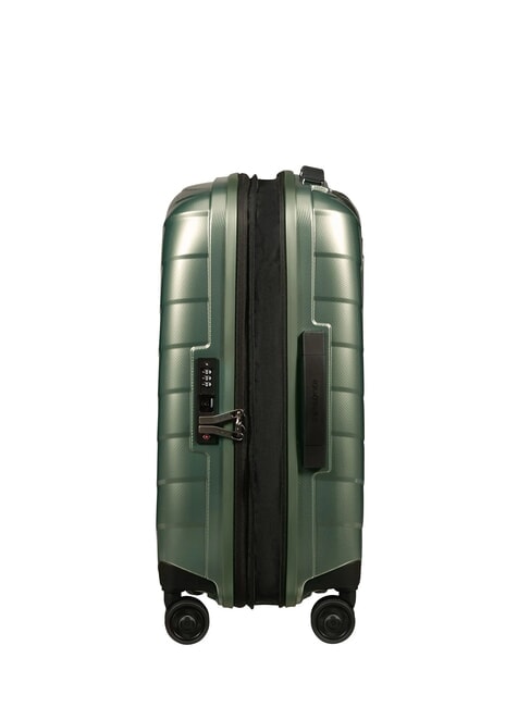 ATTRIX Expandable slim cabin trolley basil green - Hand luggage