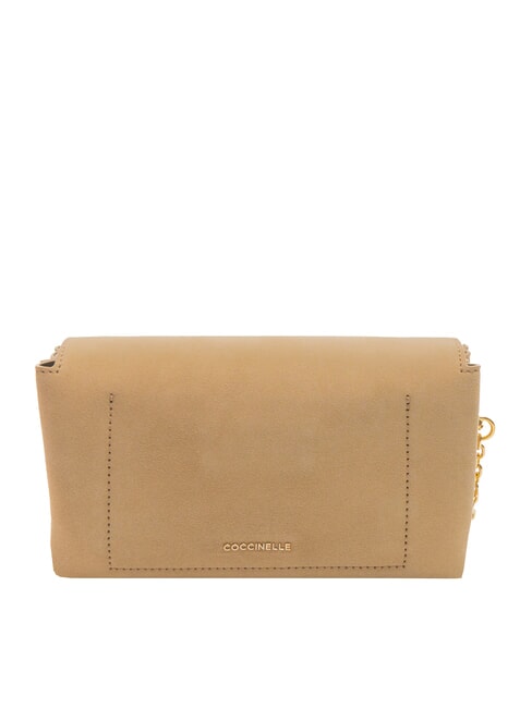 ARLETTIS PRINT Hammered leather handbag toasted - Women’s Bags