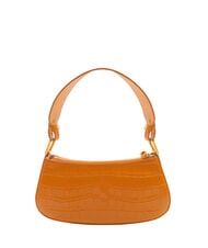 COCCINELLE MERVEILLE CROCO SHINY Shoulder bag and shoulder strap paprika - Women’s Bags - 3