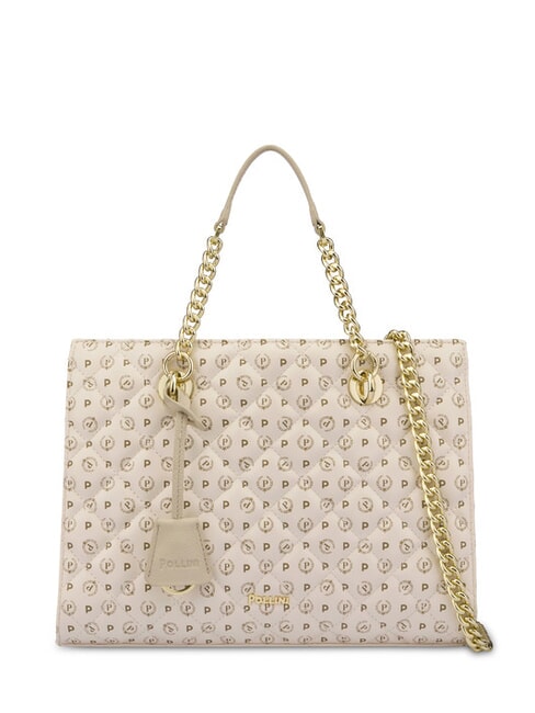 HERITAGE MATELASSE Handbag with shoulder strap ivory - Women’s Bags