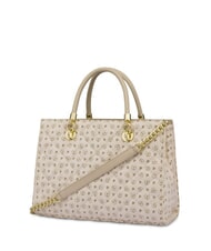 POLLINI HERITAGE MATELASSE Handbag with shoulder strap ivory - Women’s Bags - 4