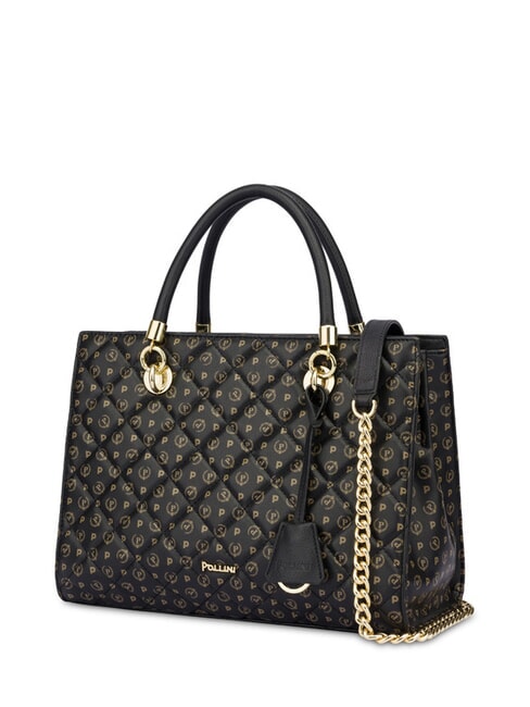 HERITAGE MATELASSE Handbag with shoulder strap Black - Women&rsquo;s Bags