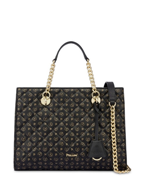 HERITAGE MATELASSE Handbag with shoulder strap Black - Women&rsquo;s Bags