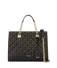 POLLINI HERITAGE MATELASSE Handbag with shoulder strap Black - Women&rsquo;s Bags - 3