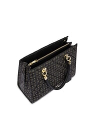 POLLINI HERITAGE MATELASSE Handbag with shoulder strap Black - Women&rsquo;s Bags - 5