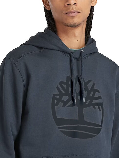 TREE LOGO Hoodie dark denim/dark sapphire - Sweatshirts