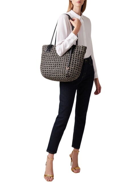 LA NIDO SHOPPER LARGE Shoulder bag OP / NATURAL / BLACK - Women’s Bags