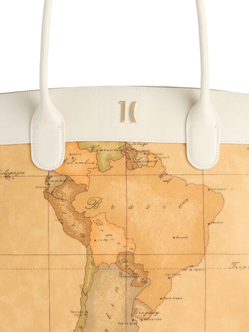 HERITAGE GEO Shopping bag ivory - Women’s Bags