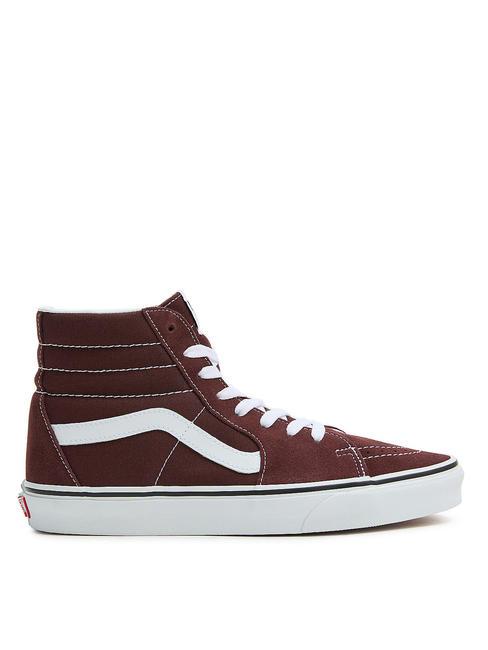 UA SK8-HI Leather sneakers color theory bitter chocolate - Unisex shoes