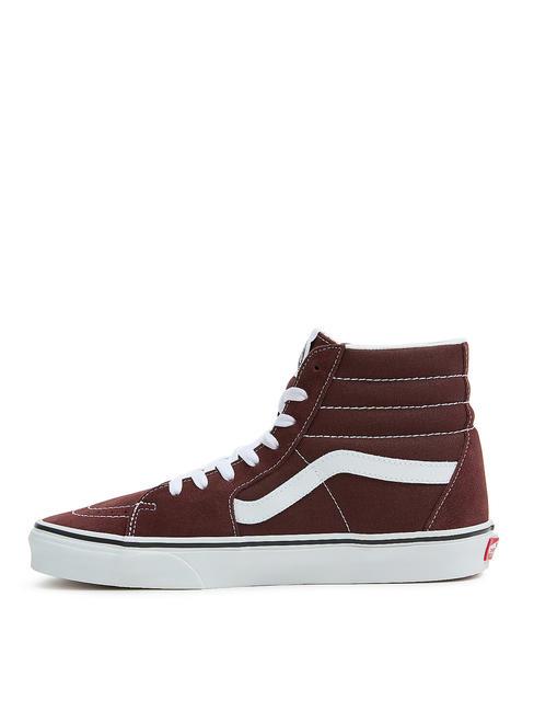 UA SK8-HI Leather sneakers color theory bitter chocolate - Unisex shoes