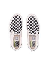 VANS UA SLIP-ON VR3 Shoes without laces checkerboard black/marshmallow - Unisex shoes - 5