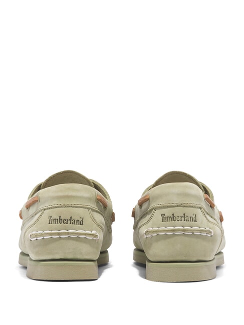 CLASSIC BOAT Suede boat shoes light green - Women’s shoes