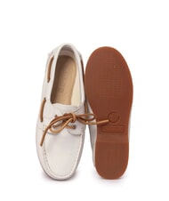 TIMBERLAND CLASSIC BOAT  Leather boat shoes white full grain - Women’s shoes - 4