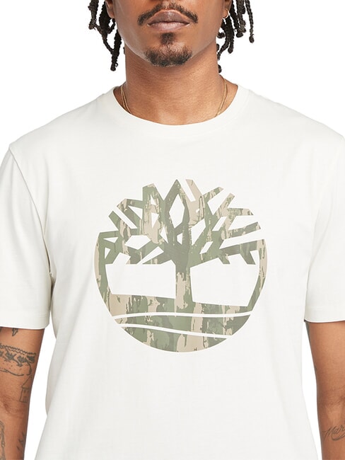 KENNEBEC RIVER TREE LOGO Cotton T-shirt vintage white - T-shirt