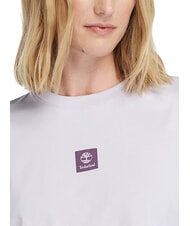 TIMBERLAND STACK LOGO  Cotton T-Shirt pastel lilac - T-shirt - 3