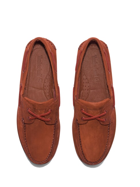 CLASSIC BOAT Suede boat shoes dark red nubuck - Men&rsquo;s shoes